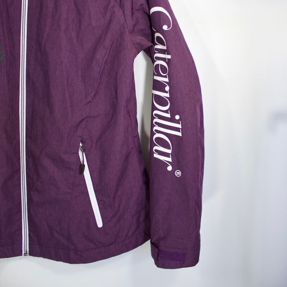 Caterpillar purple windbreaker, medium - Picture 2 of 10